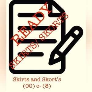 SKIRTS & SKORTS